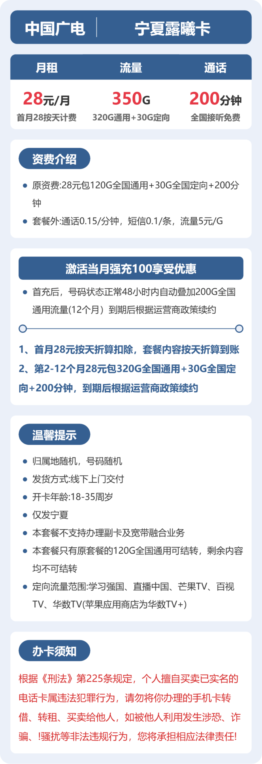 28元350G的广电套餐怎么样?广电宁夏露曦卡使用感受 图2