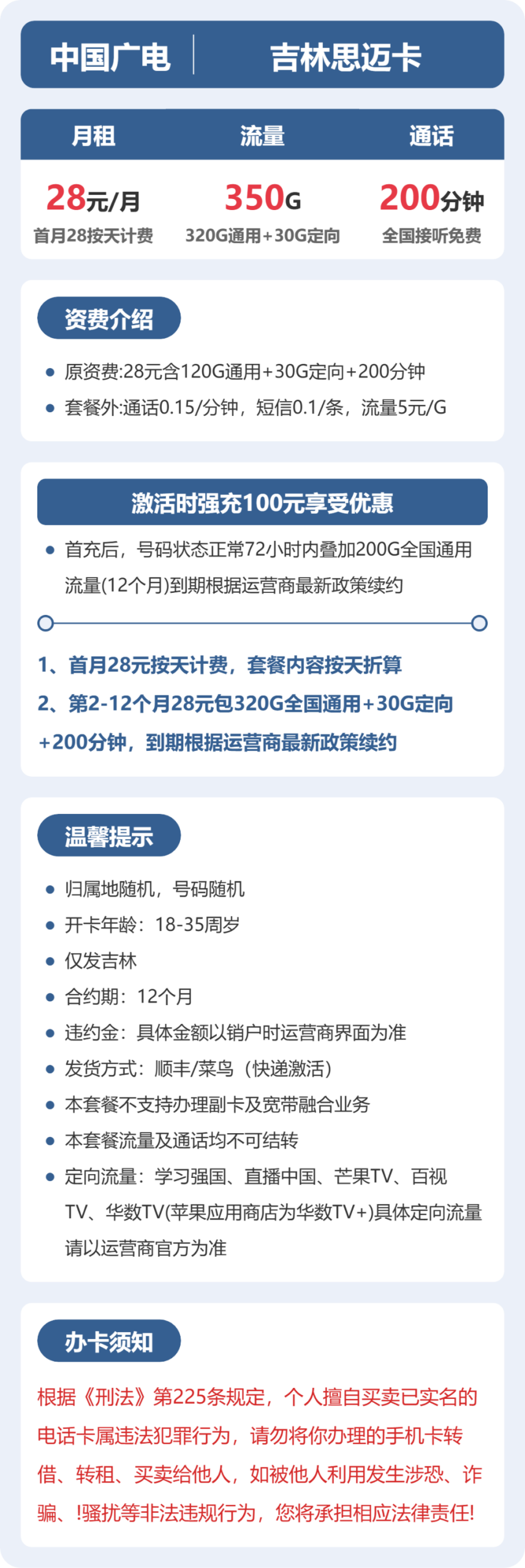 广电吉林思迈卡实测：28元350G真实体验 图2