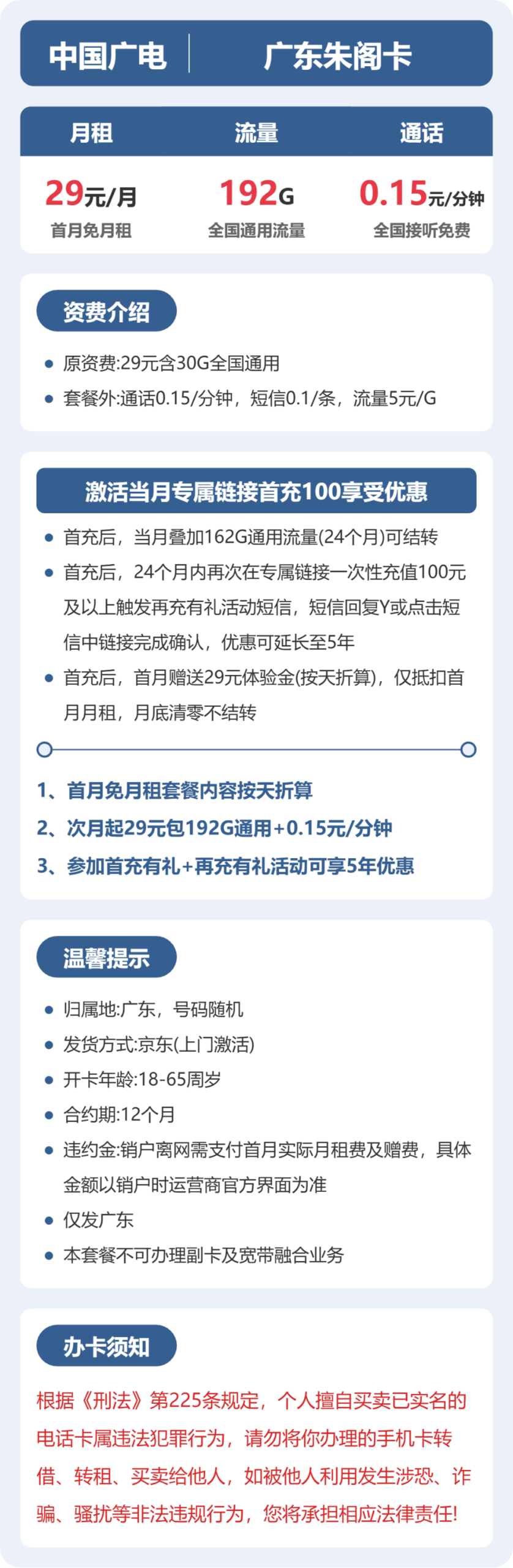 广电广东朱阁卡实测：29元192G真实体验 图2