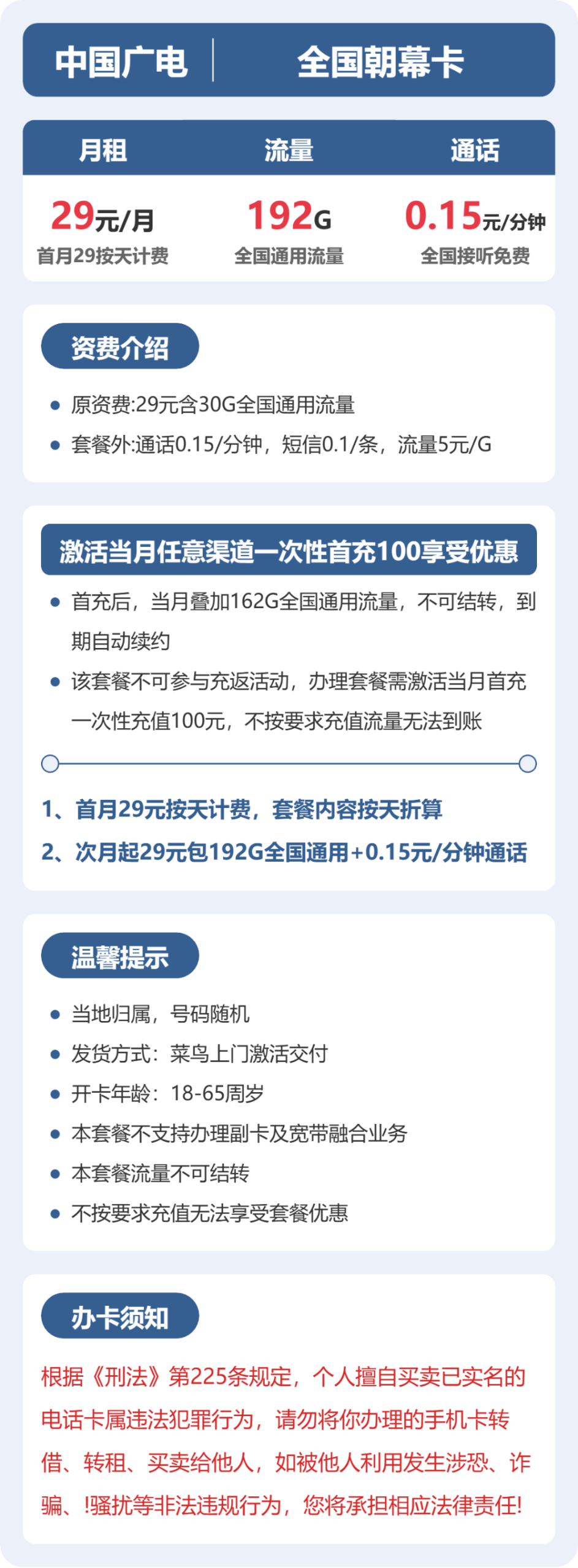 广电全国朝幕卡实测:29元192G真实体验 图2