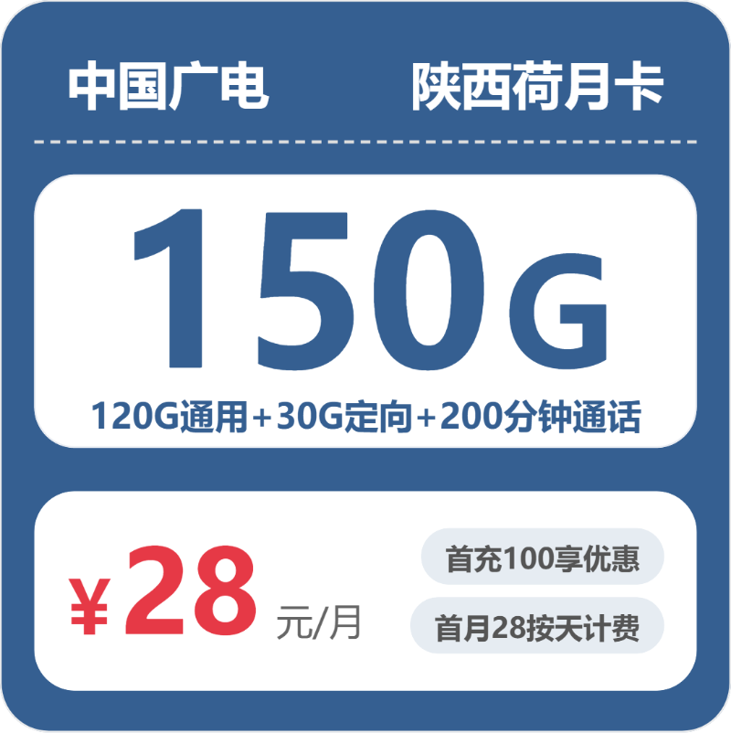 28元150G的广电套餐怎么样？广电陕西荷月卡使用感受