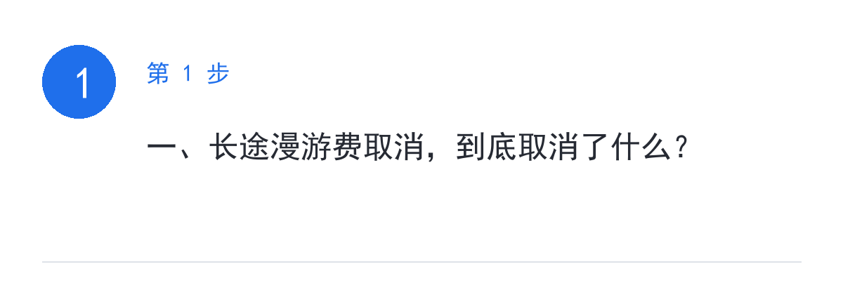 步骤要点：一、长途漫游费取消，到底取消了什么？