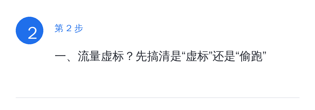 步骤要点:一、流量虚标?先搞清是“虚标”还是“偷跑”