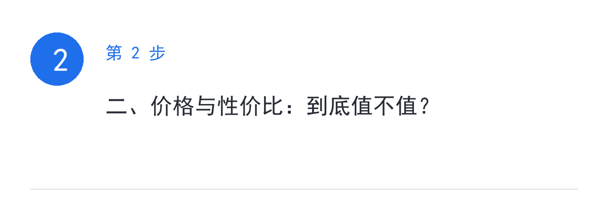 步骤要点:二、价格与性价比:到底值不值?